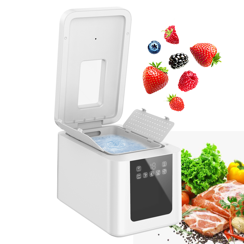 OLANSI الرئيسية الفواكه الذكية غسالة اللحوم معقم آلة تنظيف الطعام المحمولة الفاكهة المنزلية ونقية الخضروات