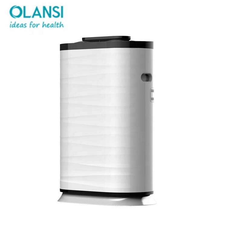 Olansi K09A 600CADR منخفضة الضوضاء HEPA تنقية الهواء جهاز استشعار الليزر واستشعار الغبار PM1.0 PM2.5 Wifi التحكم عن بعد لتنقية الهواء للمنزل