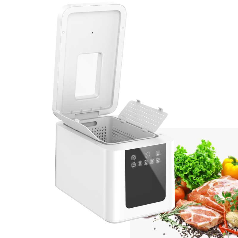 OLANSI الرئيسية الفواكه الذكية غسالة اللحوم معقم آلة تنظيف الطعام المحمولة الفاكهة المنزلية ونقية الخضروات